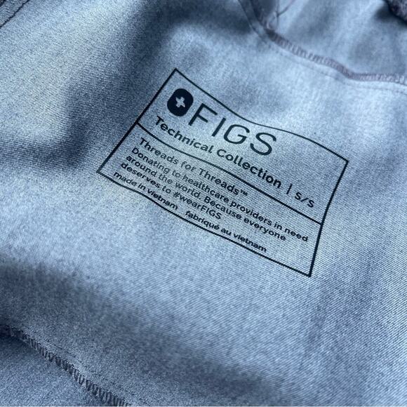 Figs Tansen Jogger Scrub Pants Men’s Size Small Short in Graphite Gray - Picture 7 of 7